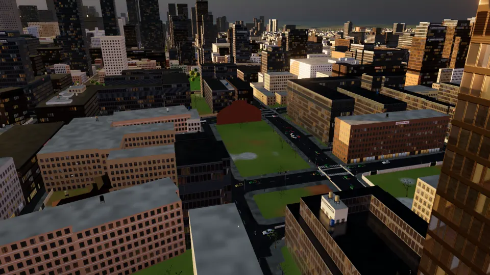 St. Lawrence Market on Front Street East, rendered in the app